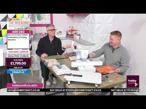 Necchi Creator C2000 Embroidery & Sewing Machine