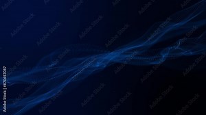 Data Flow Fiber Optic Speed Lines Technology Cyber Space Tech streaming code Business hologram information blocks, ai construction grid, info lines nodes. Big data Hi-tech connection and innovation Stock Video