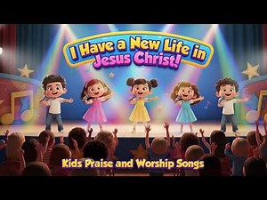 I Have a New Life in Jesus Christ! | Fun Toddler Praise Songs with Actions & Claps (Ages 1-5)