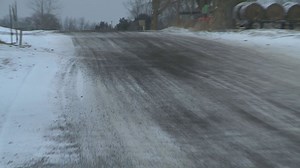 Gravel roads slicker than hard pavements