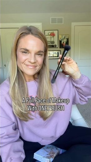 Your entire makeup application with one brush!