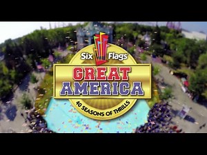New for 2015- Six Flags Great America Celebrates 40 Seasons of Thrills