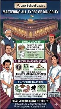 Why 298 Votes Weren’t Enough? | Types of Majority Explained Simply #lawschoolbasics #legalawareness