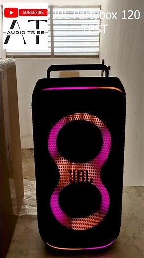 JBL Partybox 120 Test at FULL Volume