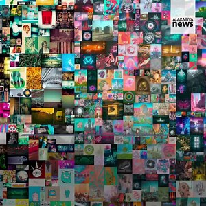 Watch: Digital artist Mike Winkelmann, known as Beeple, reacts when his piece titled “Everydays: The First 5,000 Days,” sells for $69.4 million in an online auction. https://english.alarabiya.net/life-style/art-and-culture/2021/03/14/Watch-Beeple-reacts-to-his-digital-art-selling-for-nearly-70-mln | Al Arabiya English | Facebook