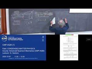 Advanced Quantum Mechanics (CMP-AQM) Lecture 1