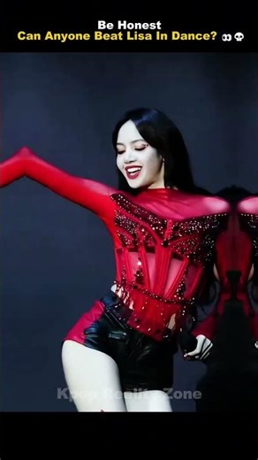 K-Pop Idol Lisa's Shocking Dance Secret Revealed!😱 #shorts #lisa #blackpink