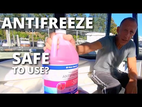 What type of Marine Antifreeze is SAFE for Winterizing ALL Boat Water Systems & Engines?