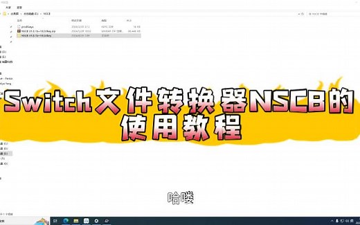 Switch文件转换器NSCB的使用教程