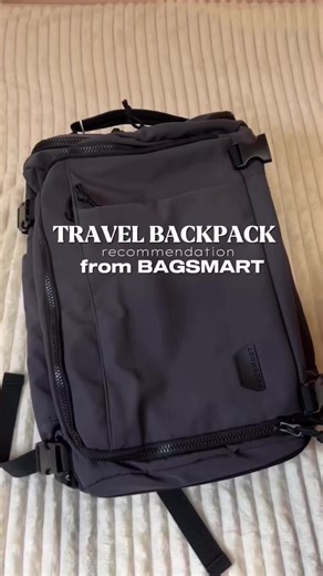 Travel backpack recommendation from @BAGSMART Store, Bagsmart’s Versatile Waterproof Backpack is available now!🛍️ #BAGSMART #BAGSMARTBackpack #BAGSMARTSpacesaver #CerealCerdik