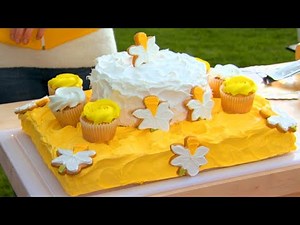Sandra Lee - No Bake Daffodil Cake