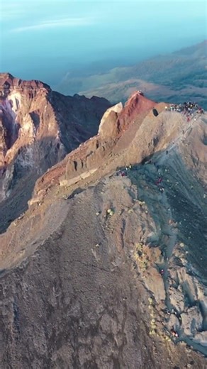 Hidden Lake: Mount Rinjani in Indonesia
