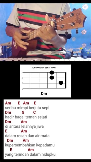 Rapuh || ukulele tutorial part2 #ukuleletutorial