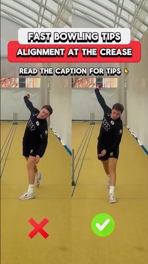 Fast Bowling Tips: Perfecting Your Alignment at the Crease
