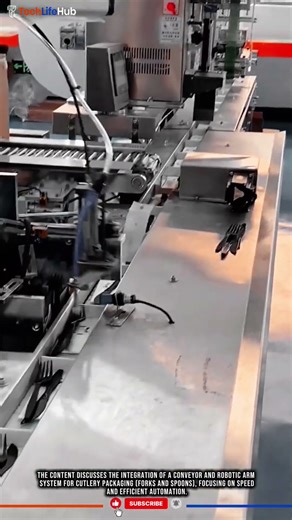Innovation Robotic Packaging System: High Speed, Efficient Automation, Quality Consistency #tech