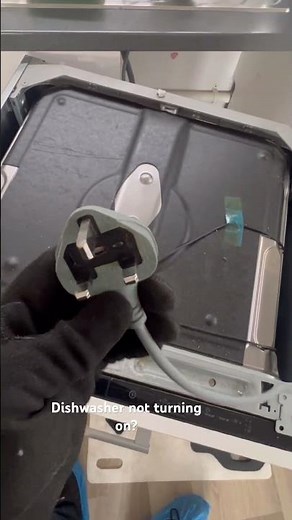 Zanussi dishwasher not turning on? Check this