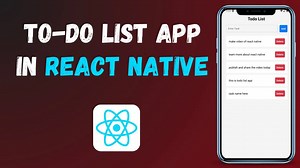 React Native - 🌟 原生风格 Todo 清单应用 | React Native 教程 🚀👩‍💻👨‍ | 适合新手的简单项目 ✨✨