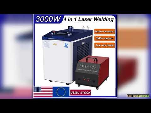 4 IN 1 Raycus Laser welder 1500W2000W3000W 380V Fiber Laser Welding Cleaning Cutting Machine Double