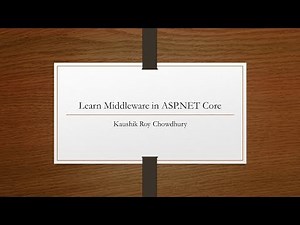 ASP NET Core Middleware Concepts