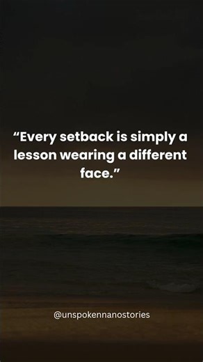 Every Setback Is a Lesson | Powerful Motivation for Success