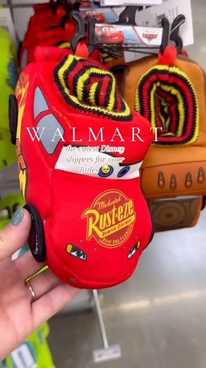 By An Everyday Mom ♡ on Instagram: "Mamas! How cute are these Disney slippers for your babies & toddlers! More online including Paw Patrol & Bluey! Comment “CARS” below for a direct l i n k 🤍💫 #walmart #walmartfinds #toddler #baby #disney #disneymagic #disneystyle"