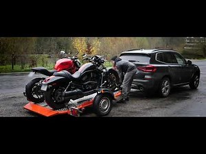Remorque Porte Moto PLIANTE et ABAISSANTE COCHET UNO et DUO