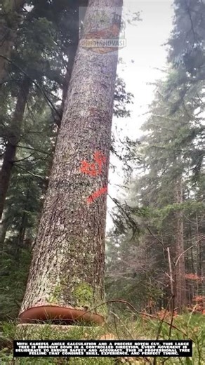 Precision Tree Felling Technique 🌲⚙️