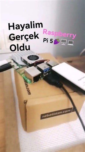 Hayalim gerçek oldu!Raspberry Pi 5 #raspberry @KAĞANTECH-e11
