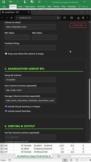 Stop Manual Pivot Tables | QuickCsvTool