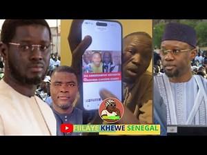 🛑ALLAHOU AKBAR IDY TOTHIENA CASSE YI....PRISON AMENA GANE....SONKO..DIOMAYE...