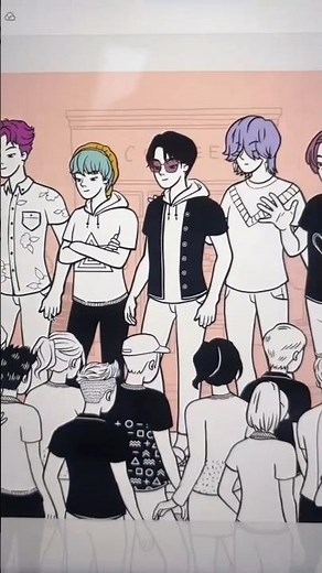 Making your own comics is made easy! Story Tribe.com #storytribe #webtoon #kpop #sajaboys #shorts