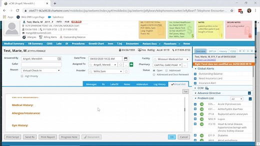 eClinicalWorks Virtual Check In and E-Visit Tutorial