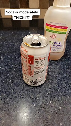 Soda Pop Thickened to IDDSI Level 3 - Moderately Thick