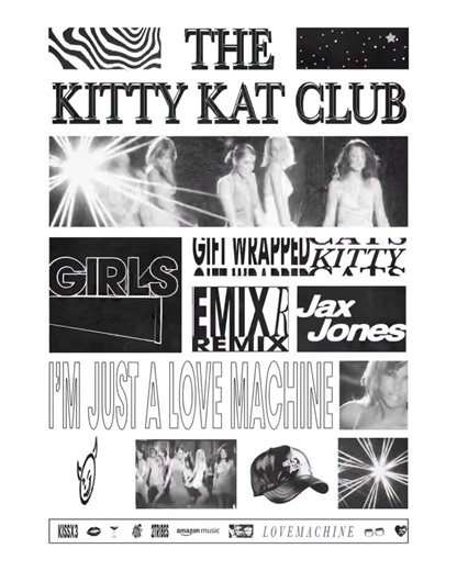 Kitty kats, the new Jax Jones remix of Love Machine is out now 🪩 Listen exclusively on Amazon Music UK 🤩 https://GirlsAloud.lnk.to/LoveMachine_JaxJones | Girls Aloud