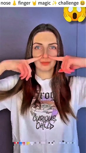 Nose magic trick 👃🪄 Tutorial 💯 ||Chanel X Shiny Viral Song #magic #tiktok #trend #viral #ytshorts