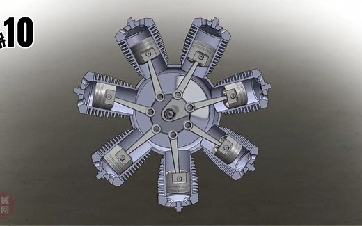 第05期：高清机械原理动画，直观学机械，来个课代表把每个机构原理打在弹幕上