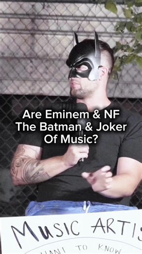 Eminem and NF: the Batman and Joker of music?