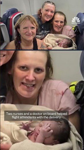 Woman gives birth as Delta flight prepares to land