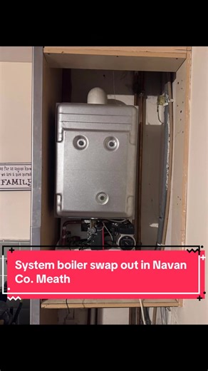 Nice system boiler swap out.