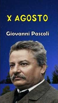 August 10th by Giovanni Pascoli #audiobook #poetry #audioreading #shorts