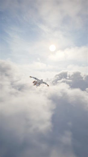 Arthur Galdin on Instagram: "Hey everyone! Ready for my second flying render tutorial? This time I’m showing my full creative process in UE5: from MetaHuman and Marvelous Designer to that epic shot above the clouds. New workflow video is now live on my Patreon—if you want step-by-step, check it out!"