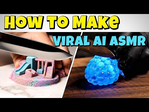 How to Make Viral AI ASMR Videos in 4 Minutes (No Mic, No Camera!)