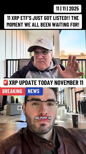 Most important XRP video you will ever watch | November 11, 2025 11 XRP ETF’S JUST GOT LISTED!! | XRP
