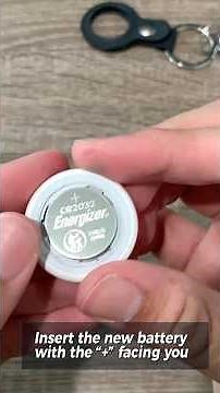 How to replace the battery on your AirTag! Easy Fix in 2 Minutes! #airtag #howto #tech