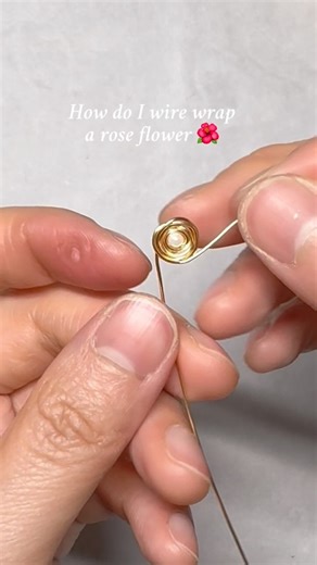 JNHandmade | Wire Wrapped Jewelry | This video shows the whole process of making a wire rose. A rose made from a single piece of metal wire looks so beautiful! Hope you all... | Instagram