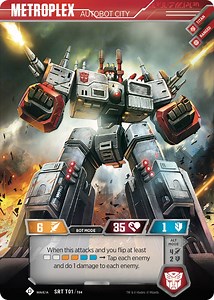 Official Transformers TCG Metroplex Theme Deck Card Reveals