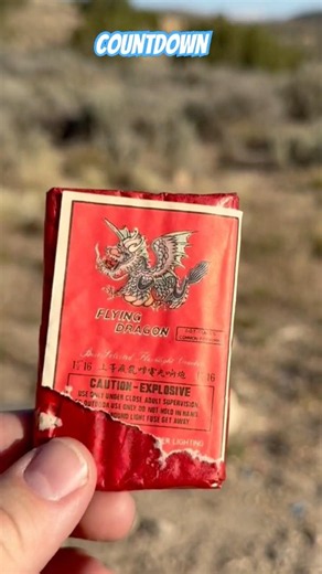 32 Days Until July 4th! - Vintage Firecracker Countdown - Flying Dragon #fireworks #firecrackers