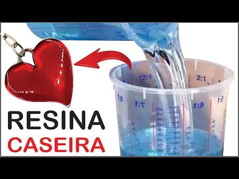 COMO FAZER RESINA CASEIRA | resina caseira vidro líquido como fazer vidro líquido pintura EM RESINA
