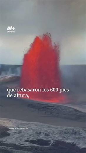 Nueva Erupción del Volcán Kilauea en Hawaii