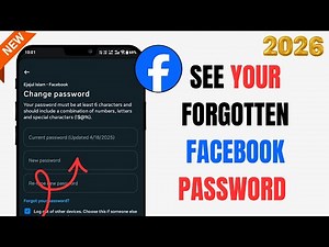 How To See Your Facebook Password If You Forgot It (2026) | Recover Facebook Account Password